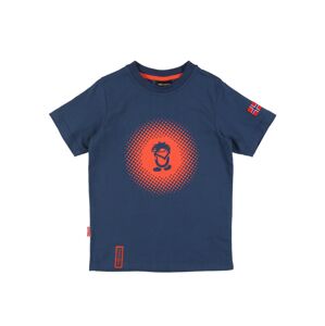 TROLLKIDS Funkční tričko  modrá / oranžová