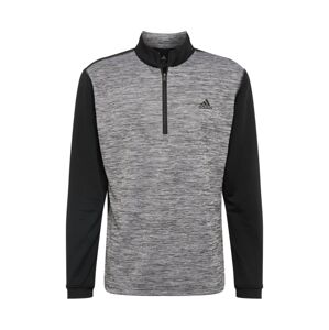 adidas Golf Sportovní mikina  černá / šedá