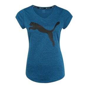 PUMA Funkční tričko 'Heather Cat'  černá / tmavě modrá