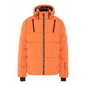 CHIEMSEE Outdoorová bunda  oranžová / černá