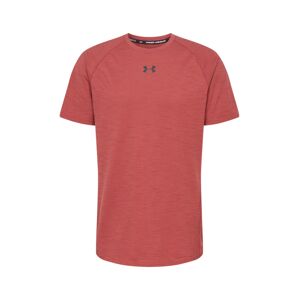 UNDER ARMOUR Funkční tričko  červená / šedá