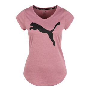 PUMA Funkční tričko 'Heather Cat'  černá / růže
