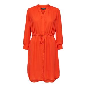SELECTED FEMME Košilové šaty  tmavě oranžová