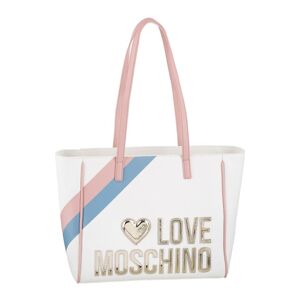 Love Moschino Nákupní taška  zlatá / bílá / růžová / světlemodrá