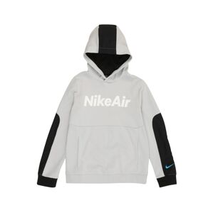 Nike Sportswear Mikina  šedá / bílá / černá