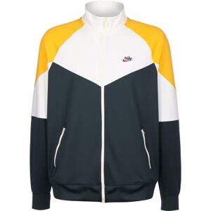 Nike Sportswear Přechodná bunda  tmavě modrá / žlutá / bílá / mix barev