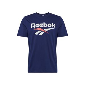Reebok Classic Tričko  pastelově červená / bílá / enciánová modrá