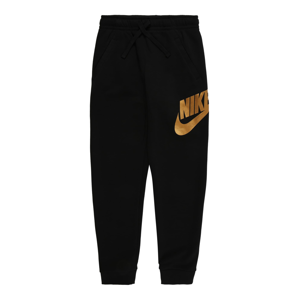Nike Sportswear Kalhoty  černá / zlatá