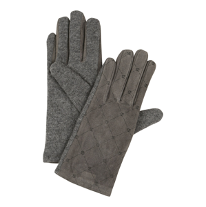 ESPRIT Prstové rukavice  šedobéžová / šedý melír
