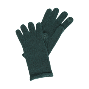 ESPRIT Prstové rukavice  tmavě zelená