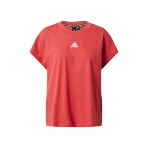 ADIDAS PERFORMANCE Funkční tričko  světle červená / bílá