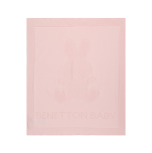 UNITED COLORS OF BENETTON Dětská deka  růžová
