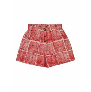 UNITED COLORS OF BENETTON Kalhoty  růžová / červená