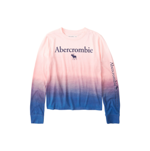 Abercrombie & Fitch Tričko  růžová / modrá