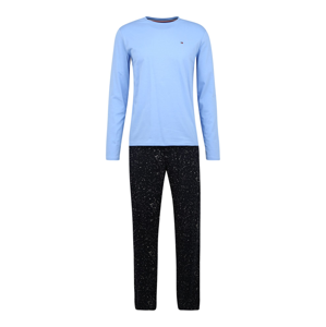 Tommy Hilfiger Underwear Pyžamo dlouhé  světlemodrá / tmavě modrá / bílá