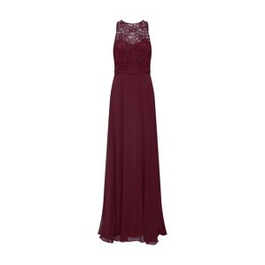 STAR NIGHT Společenské šaty 'long dress misuol lace & chiffon'  burgundská červeň