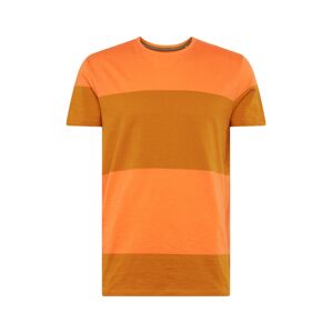 ESPRIT Tričko  hořčicová / oranžově červená