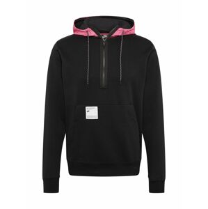 Nike Sportswear Mikina  pink / černá