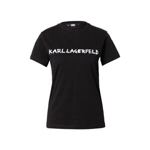 Karl Lagerfeld Tričko  černá