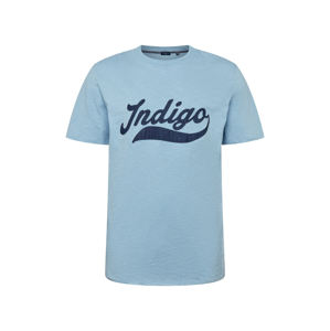 Jack & Jones Plus Tričko 'WESTON'  světlemodrá / tmavě modrá