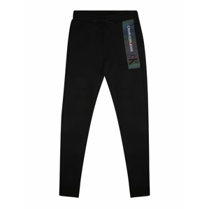 Calvin Klein Jeans Kalhoty  černá / bílá / mix barev