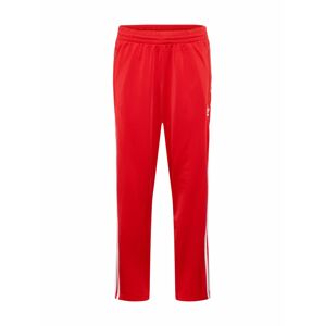 ADIDAS ORIGINALS Kalhoty 'Firebird'  červená / bílá