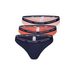 Tommy Hilfiger Underwear Tanga '3P THONG'  tmavě modrá / oranžová / růžová