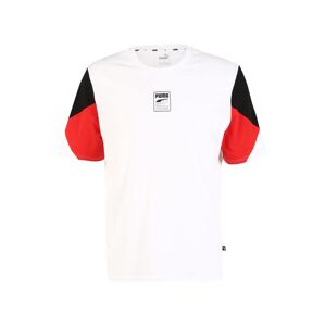 PUMA Funkční tričko 'Rebel Advanced'  bílá / červená / černá