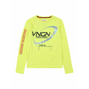 VINGINO Tričko 'Jurt'  svítivě žlutá / červená / stříbrná / černá