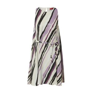 MAX&Co. Letní šaty 'PAULLO'  fialová / bílá