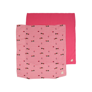 Steiff Collection Dětská deka  pink / bílá