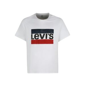LEVI'S Tričko  bílá / červená / černá
