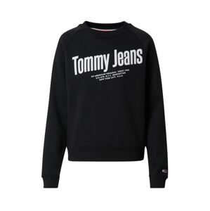 Tommy Jeans Mikina  černá