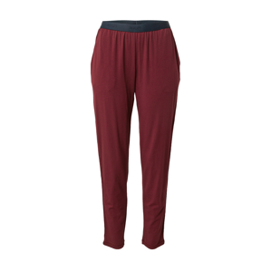 JOOP! Bodywear Pyžamové kalhoty  vínově červená / námořnická modř