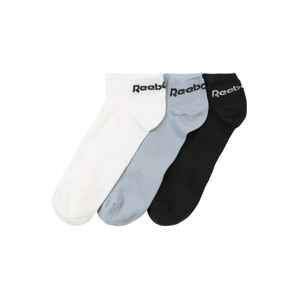 REEBOK Sportovní ponožky 'TECH STYLE'  černá / šedá / bílá