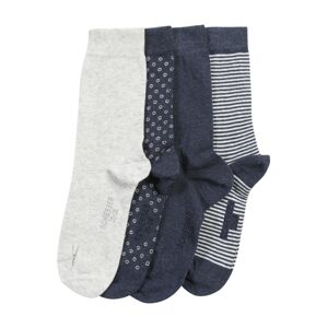 SCHIESSER Ponožky  modrá / šedá