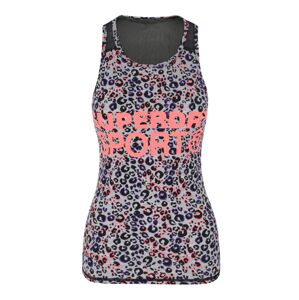 Superdry Funkční tričko 'Active Mesh Panel Vest'  šeříková / korálová