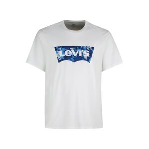 LEVI'S Tričko  bílá / modrá