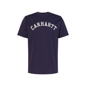 Carhartt WIP Tričko  námořnická modř / bílá