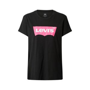 LEVI'S Tričko  bílá / černá / světle růžová