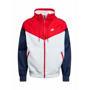Nike Sportswear Přechodná bunda  námořnická modř / červená
