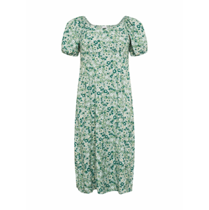 Cotton On Curve Letní šaty 'Mary'  zelená / mix barev