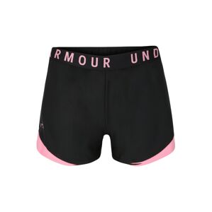 UNDER ARMOUR Sportovní kalhoty  černá / pink