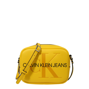 Calvin Klein Jeans Taška přes rameno  žlutá / černá