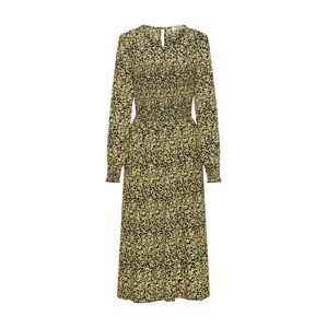 MOSS COPENHAGEN Letní šaty 'Celina Morocco'  žlutá / černá