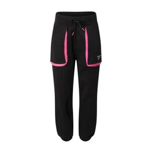 Reebok Classic Kalhoty  černá / bílá / pink