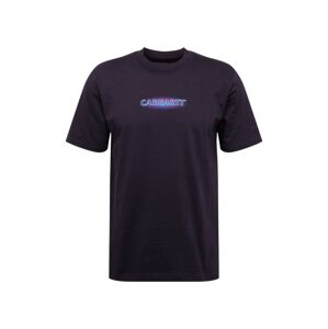 Carhartt WIP Tričko  černá / svítivě fialová