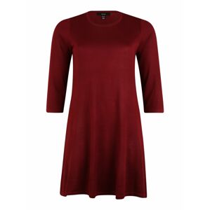 Vero Moda Curve Šaty 'Felicity'  vínově červená