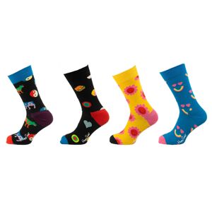 Happy Socks Ponožky 'Smiley Yin Yang'  mix barev