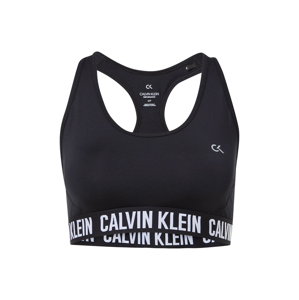 Calvin Klein Performance Sportovní podprsenka  bílá / černá